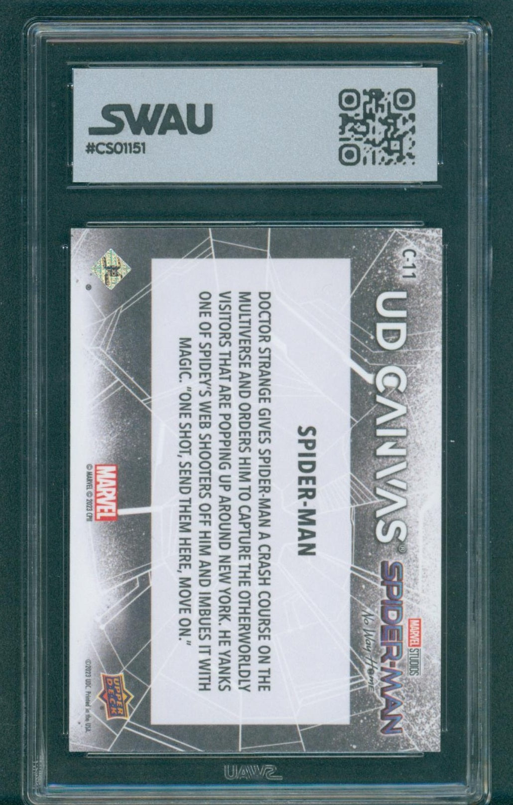 Tom Holland Signed Trading Card - SWAU Authenticated & Encapsulated