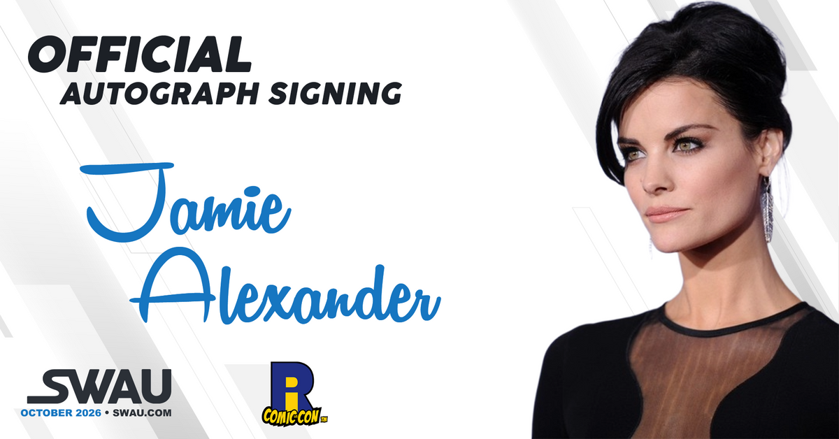 Jaimie Alexander Autograph Signing - Rhode Island Comic Con 2026