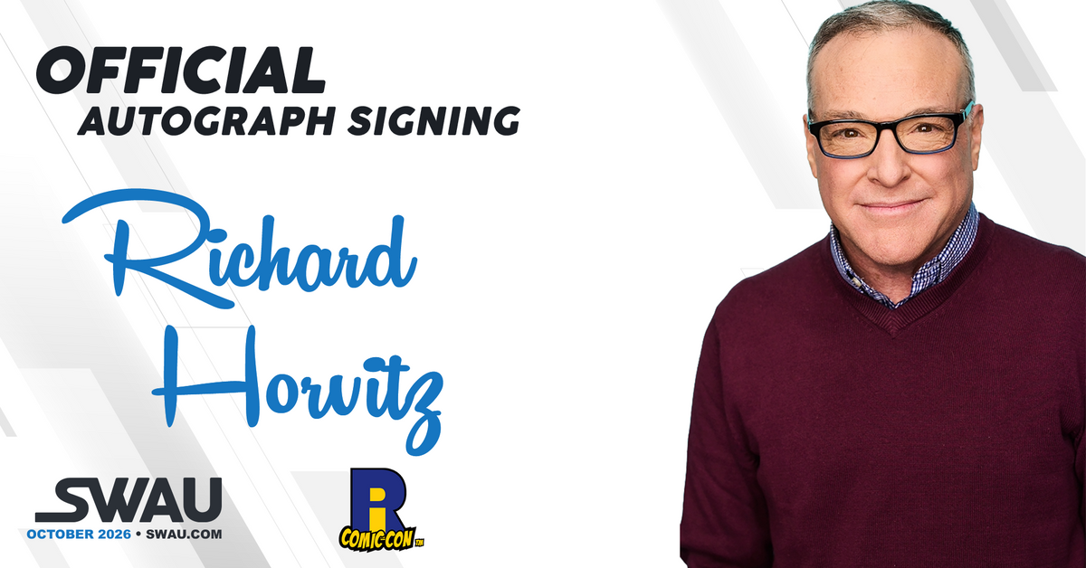 Richard Horvitz Autograph Signing - Rhode Island Comic Con 2026