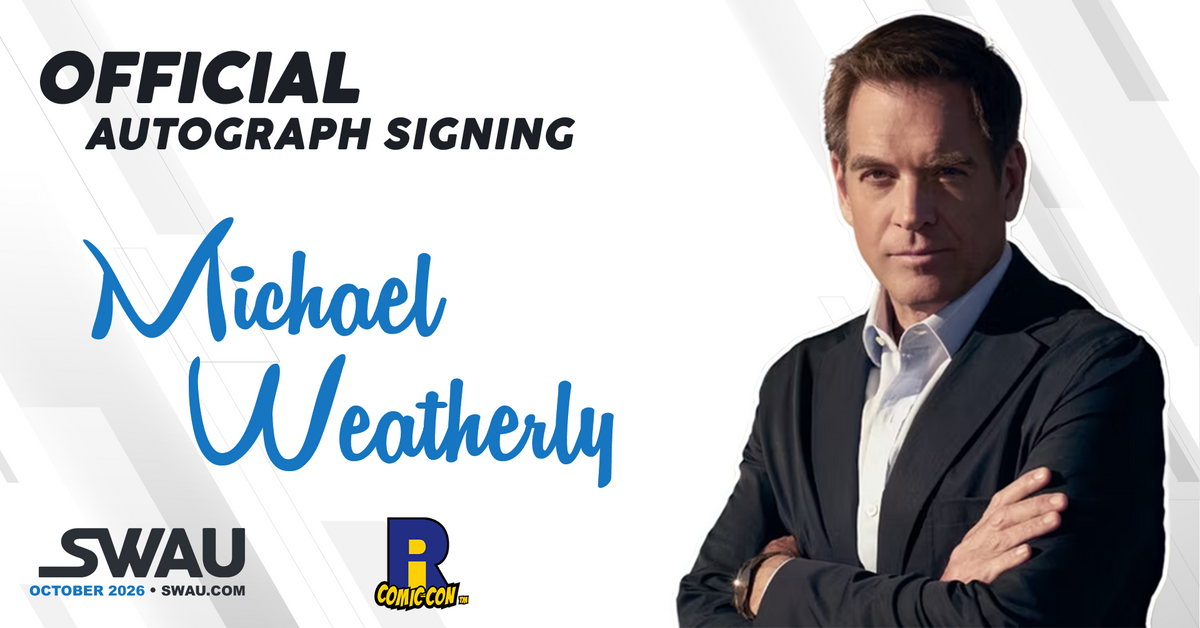 Michael Weatherly Autograph Signing - Rhode Island Comic Con 2026