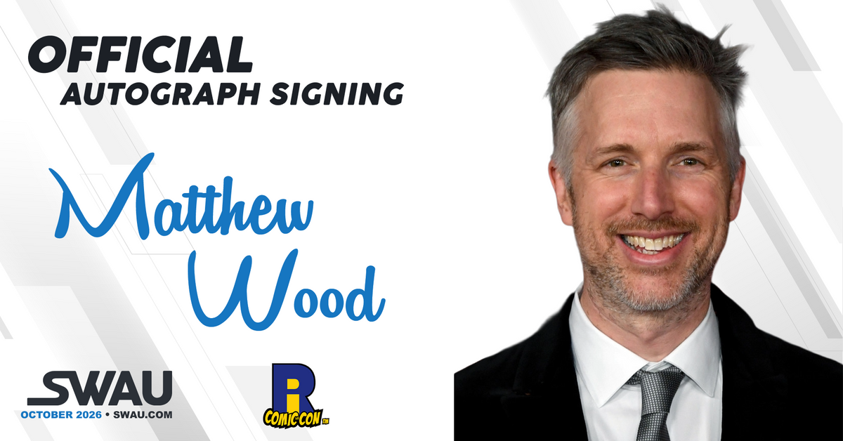 Matthew Wood Autograph Signing - Rhode Island Comic Con 2026