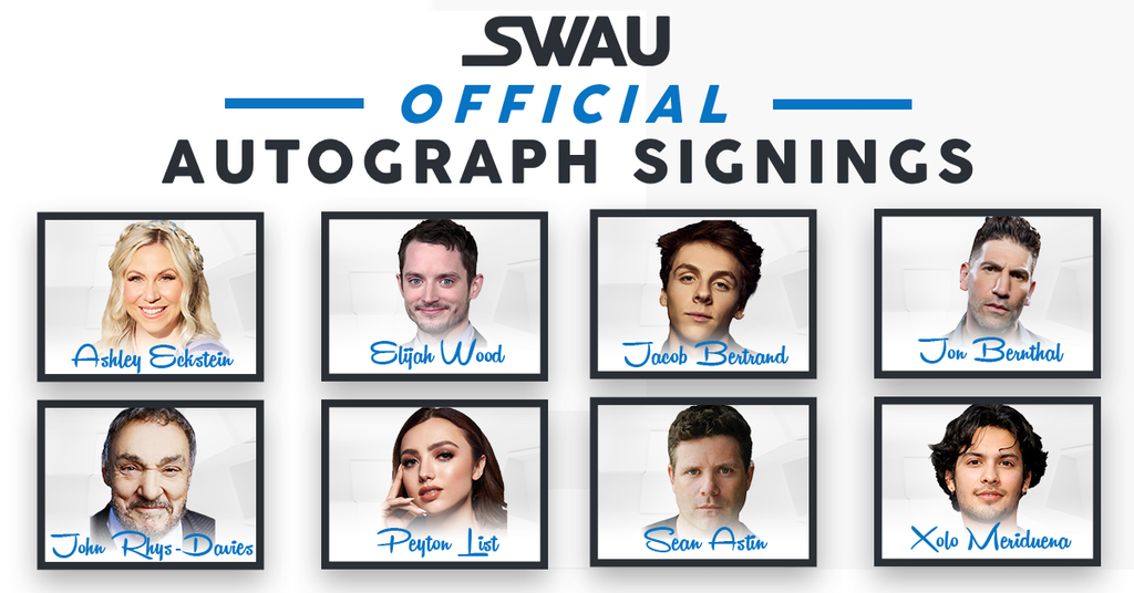 Jon Bernthal, Elijah Wood, Sean Astin, and Others to Sign for SWAU!