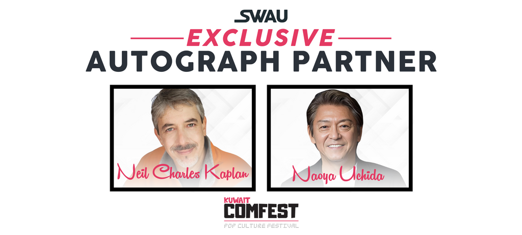 Neil Charles Kaplan & Naoya Uchida Sign for SWAU!