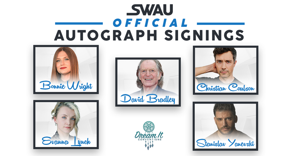 Bonnie Wright, Evanna Lynch, and Many More to Sign for SWAU!