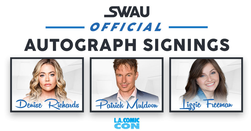 Denise Richards, Patrick Muldoon, & More to Sign for SWAU!