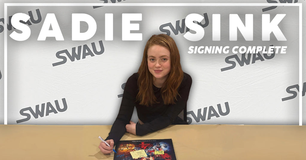 Sadie Sink Signing Complete!