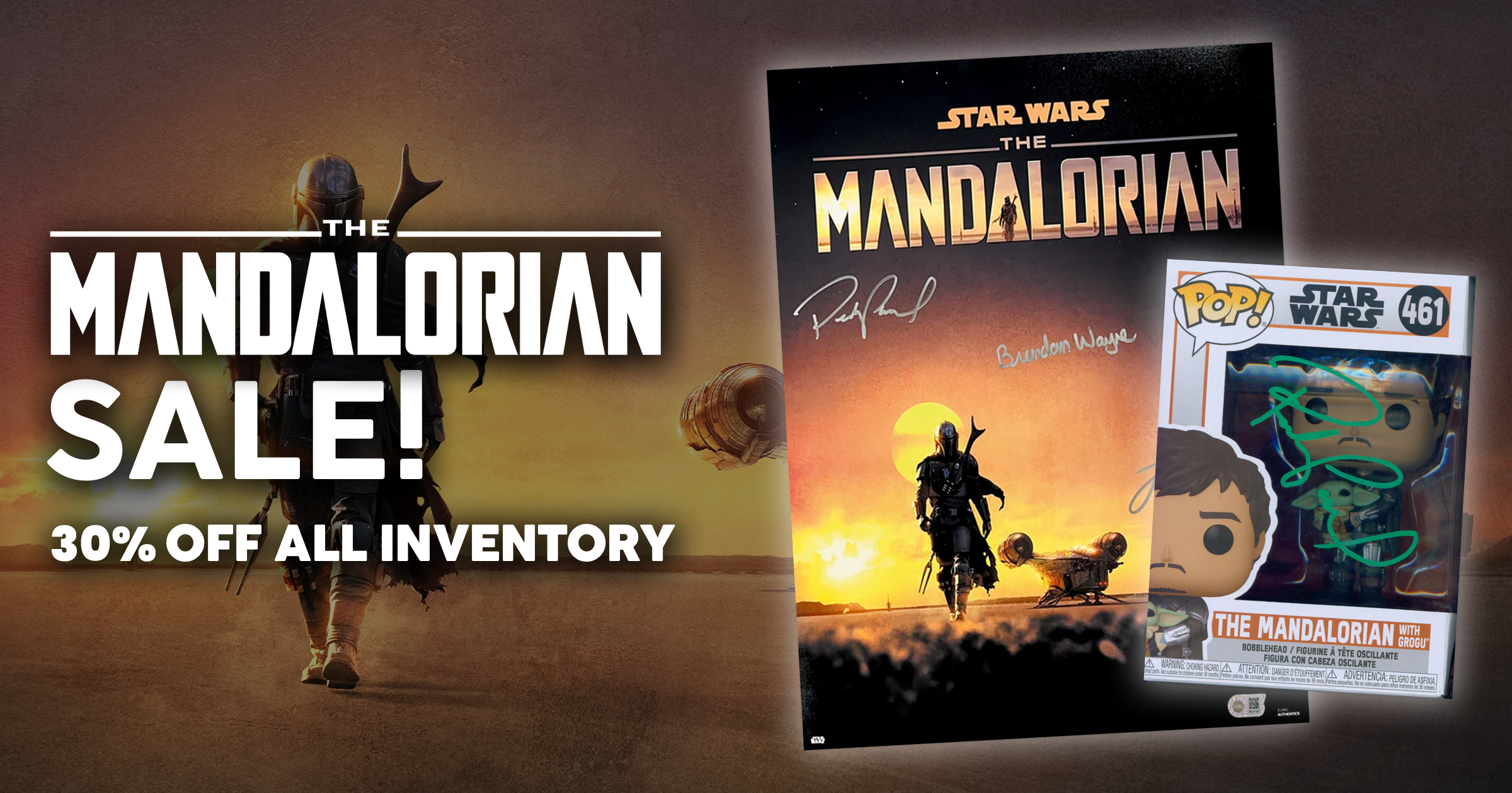 30% OFF ALL MANDALORIAN INVENTORY!