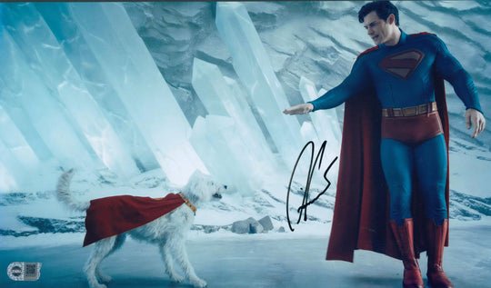 David Corenswet Signed 10x20 Photo - SWAU Authenticated