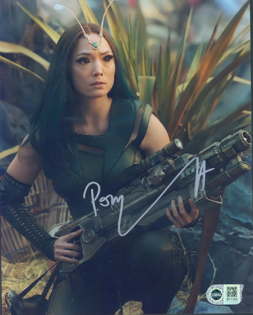 Pom Klementieff Signed 8x10 Photo - SWAU Authenticated - SWAU