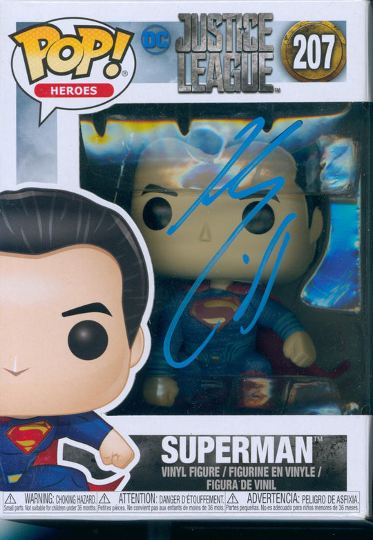 Henry Cavill Signed Funko POP! - SWAU Authenticated