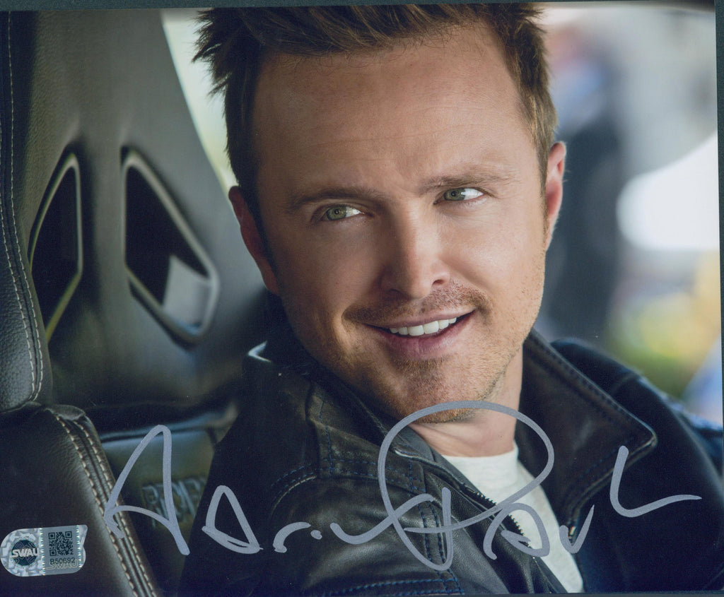 Aaron Paul Signed 8x10 Photo - SWAU Authenticated - SWAU