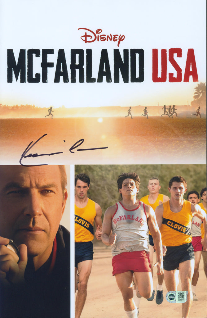 Kevin Costner Signed 11x17 Photo - SWAU Authenticated - SWAU