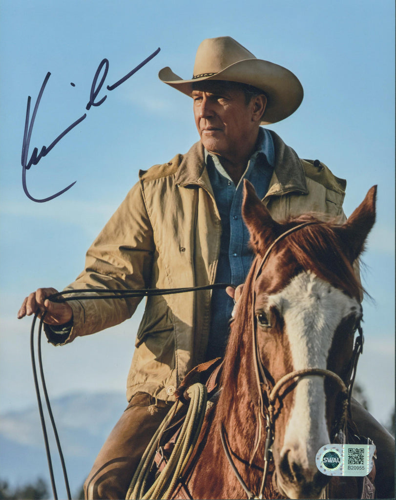 Kevin Costner Signed 8x10 Photo - SWAU Authenticated - SWAU