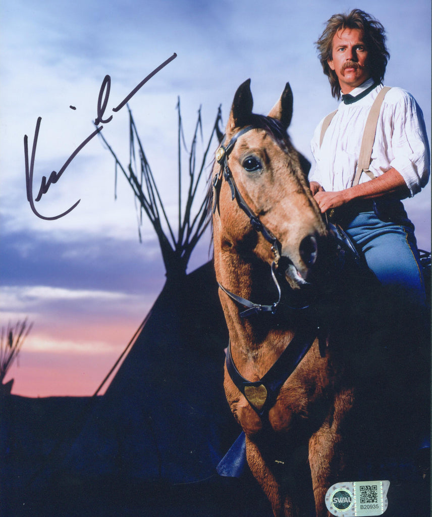 Kevin Costner Signed 8x10 Photo - SWAU Authenticated - SWAU