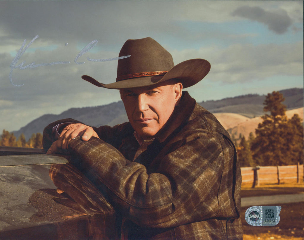 Kevin Costner Signed 8x10 Photo - SWAU Authenticated - SWAU