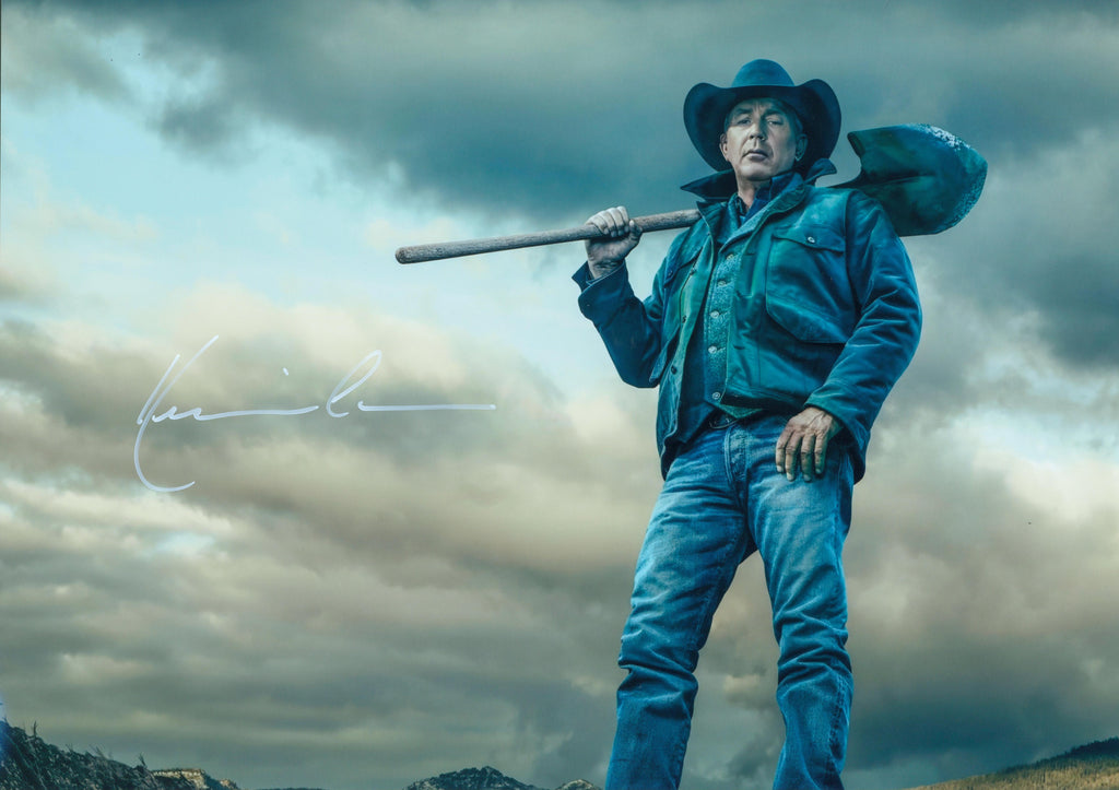 Kevin Costner Signed 16x20 Photo - SWAU Authenticated - SWAU