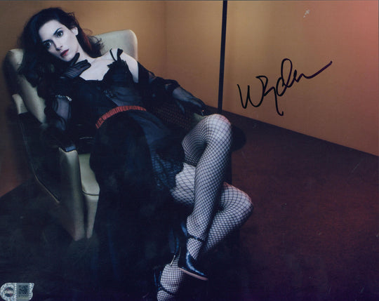 Winona Ryder Signed 11x14 Photo - SWAU Authenticated