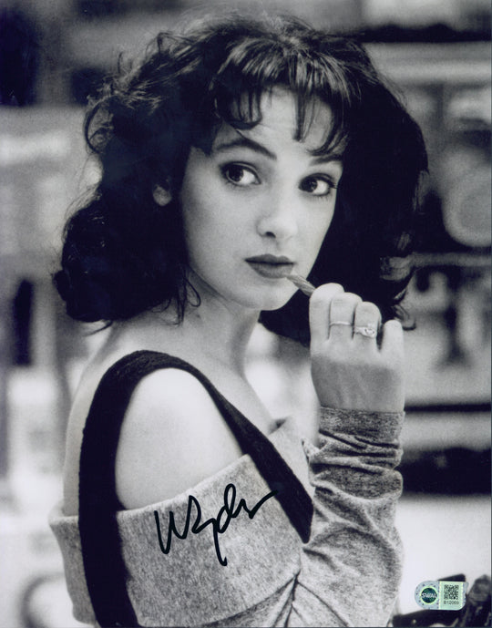 Winona Ryder Signed 11x14 Photo - SWAU Authenticated