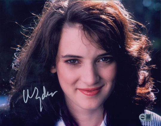 Winona Ryder Signed 11x14 Photo - SWAU Authenticated