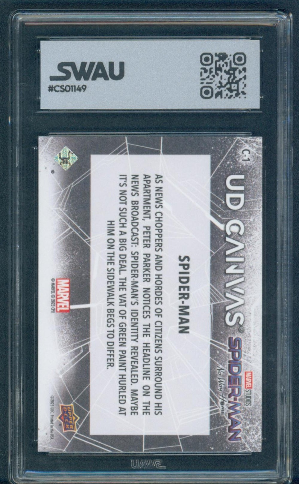 Tom Holland Signed Trading Card - SWAU Authenticated & Encapsulated