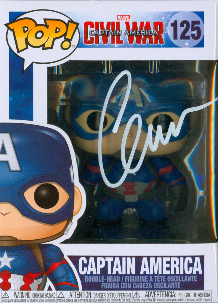 Chris Evans Signed Funko POP! - SWAU Authenticated