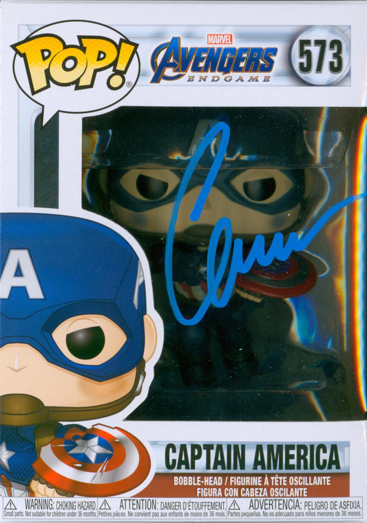 Chris Evans Signed Funko POP! - SWAU Authenticated