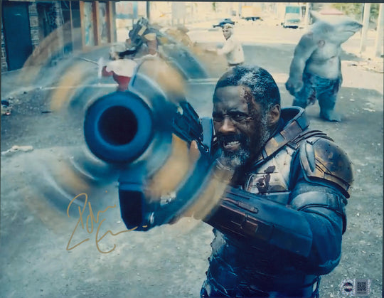 Idris Elba Signed 11x14 Photo - SWAU Authenticated