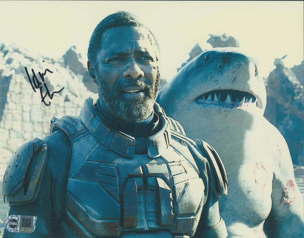 Idris Elba Signed 11x14 Photo - SWAU Authenticated - SWAU