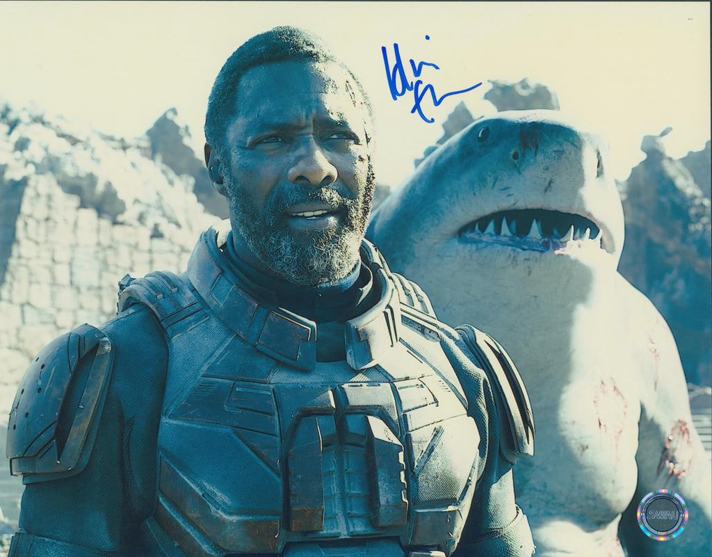 Idris Elba Signed 11x14 Photo - SWAU Authenticated - SWAU