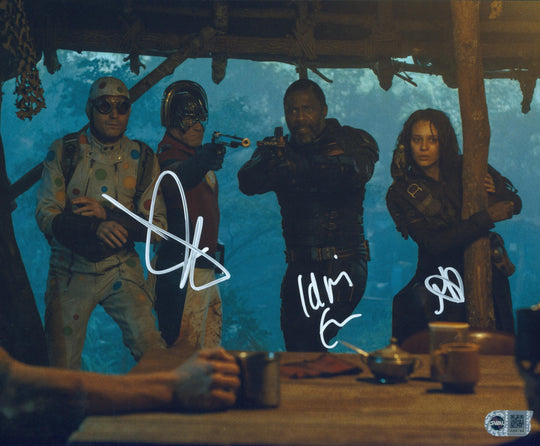 Idris Elba, Daniela Melchior & John Cena Signed 11x14 Photo - SWAU Authenticated