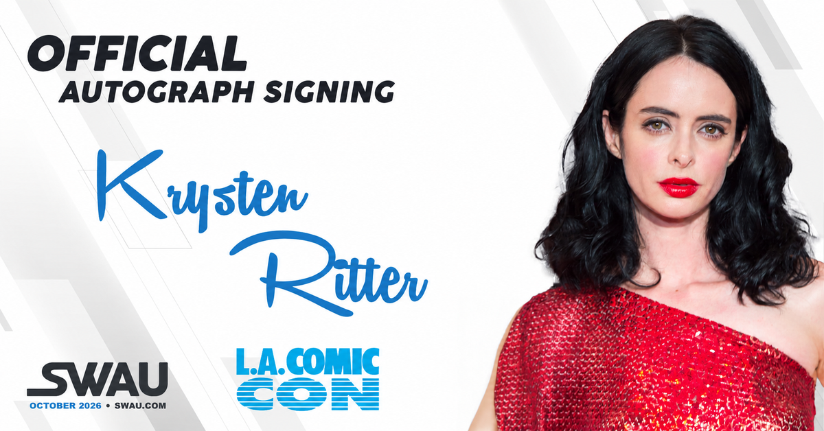 Krysten Ritter Autograph Signing - LACC 2026 - SWAU