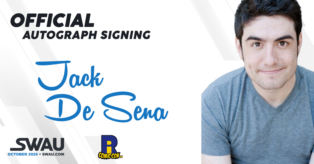 Jack De Sena Autograph Signing - Rhode Island Comic Con 2026