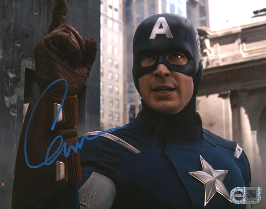 Chris Evans Signed 8x10 Photo - SWAU Authenticated