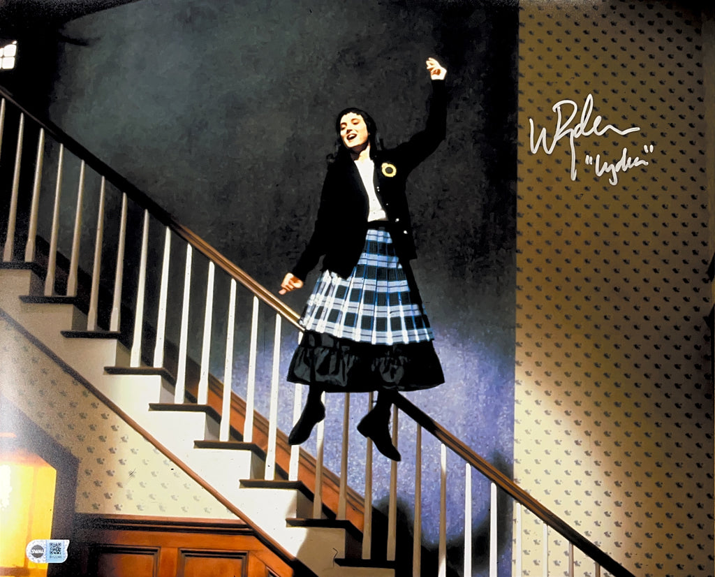 Winona Ryder Signed 16x20 Photo - SWAU Authenticated