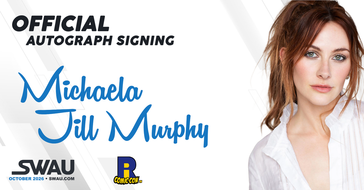 Michaela Jill Murphy Autograph Signing - Rhode Island Comic Con 2026