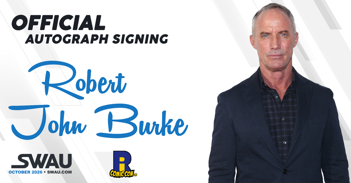 Robert John Burke Autograph Signing - Rhode Island Comic Con 2026