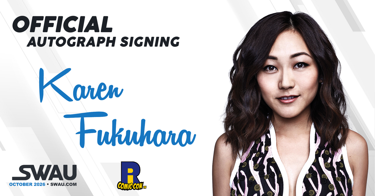 Karen Fukuhara Autograph Signing - Rhode Island Comic Con 2026