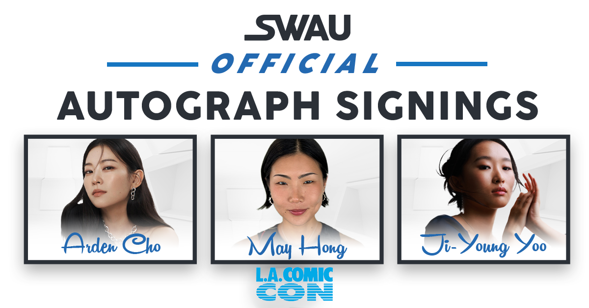 Arden, Ji-young & May Trio Autograph Signing - LACC 2026 - SWAU