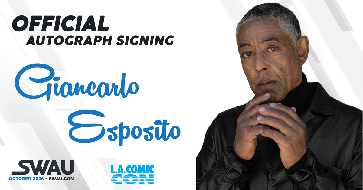 Giancarlo Esposito Autograph Signing - LACC 2026 - SWAU
