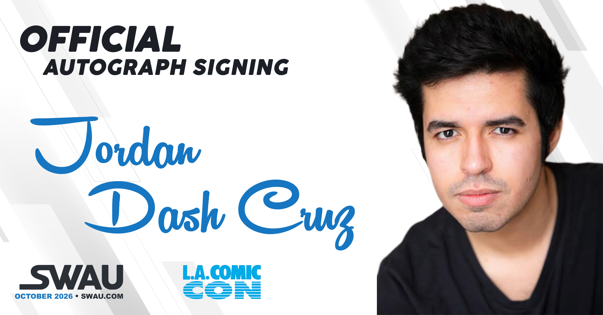 Jordan Dash Cruz Autograph Signing - LACC 2026