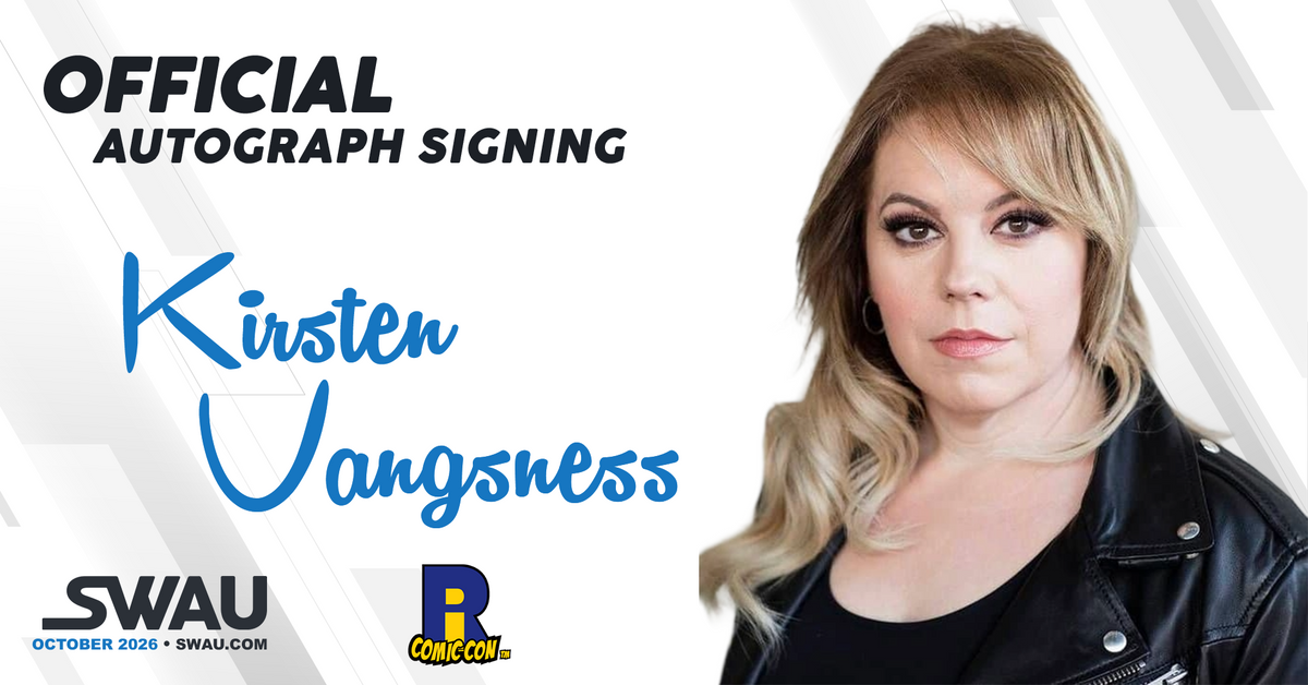 Kirsten Vangsness Autograph Signing - Rhode Island Comic Con 2026