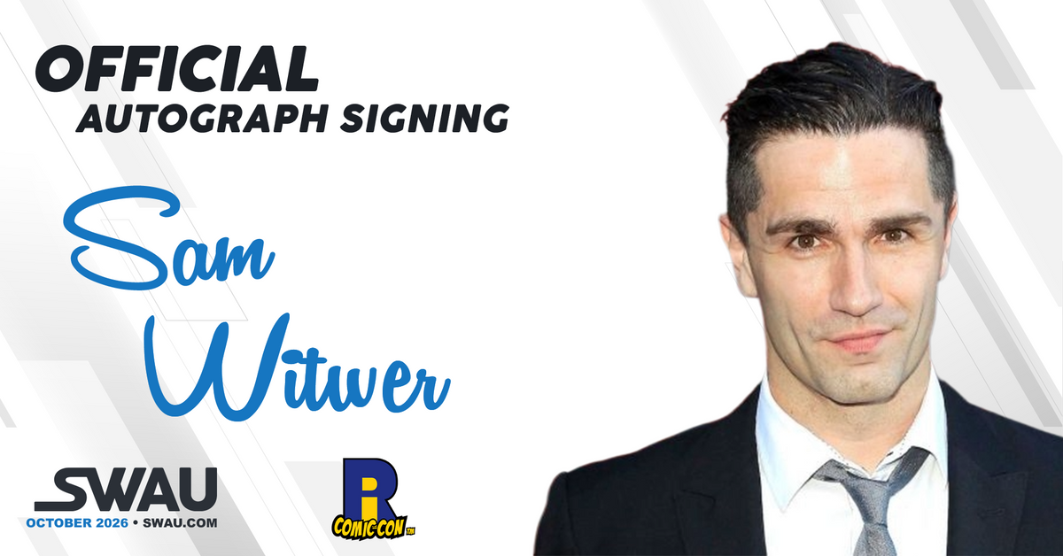 Sam Witwer Autograph Signing - Rhode Island Comic Con 2026