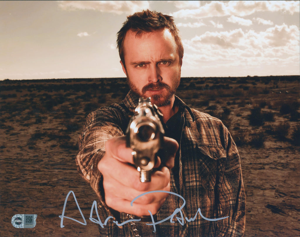 Aaron Paul Signed 11x14 Photo - SWAU Authenticated - SWAU