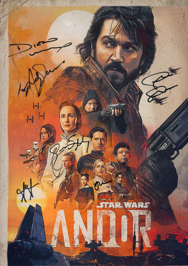 Andor Cast Signed 11x17 Photo - SWAU Authenticated