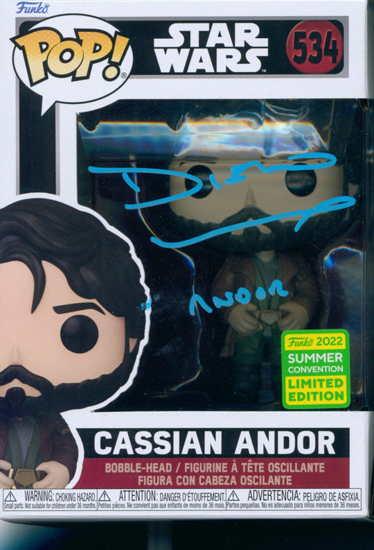 Diego Luna Signed Funko POP! - SWAU Authenticated