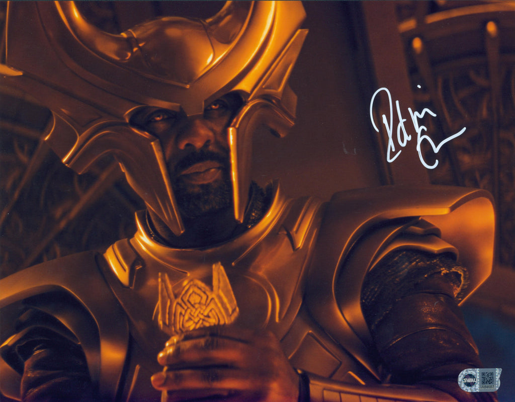 Idris Elba Signed 11x14 Photo - SWAU Authenticated - SWAU