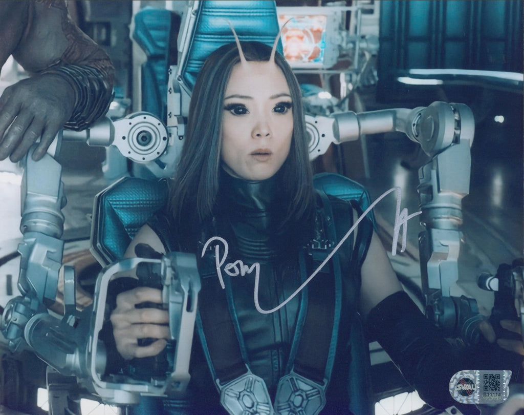 Pom Klementieff Signed 8x10 Photo - SWAU Authenticated - SWAU