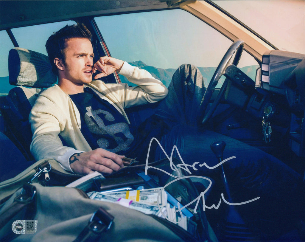 Aaron Paul Signed 11x14 Photo - SWAU Authenticated - SWAU