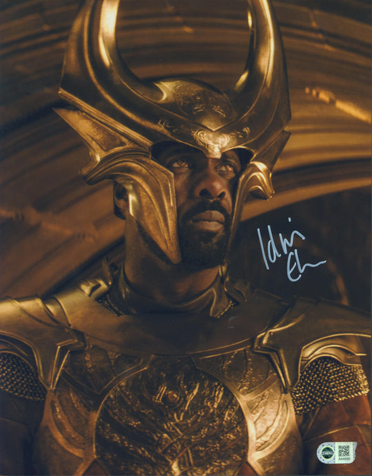 Idris Elba Signed 11x14 Photo - SWAU Authenticated