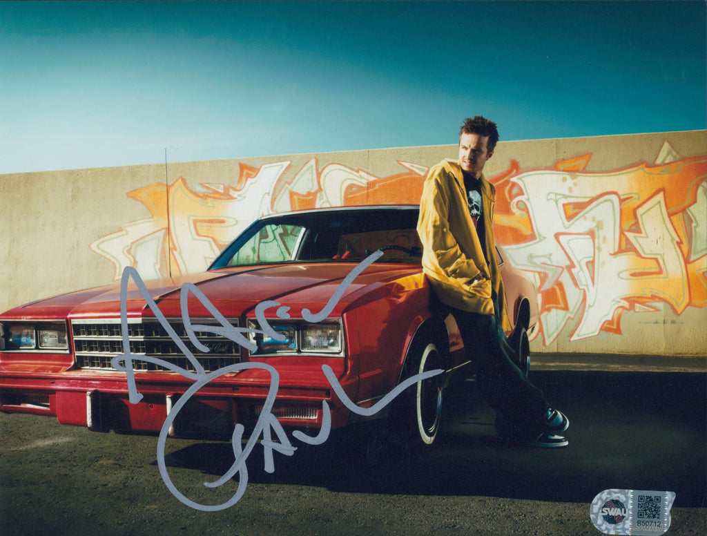 Aaron Paul Signed 8x10 Photo - SWAU Authenticated - SWAU